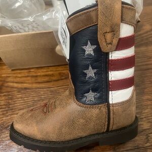 Kids' Patriotic Cowboy Boots